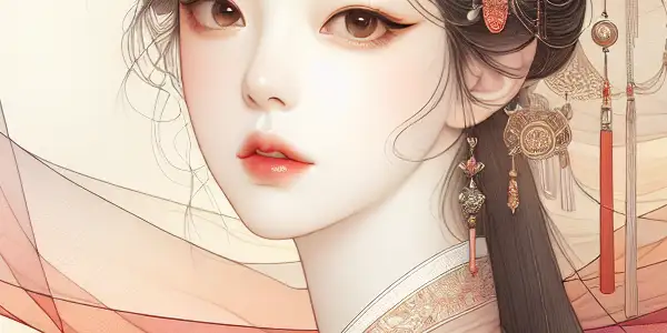 A captivating Korean woman in sensual attire, set against a warm, intimate background, embodying elegance and allure.